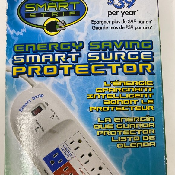 Energy Saving Power Strip Smart Strip Surge - Picture 2 of 15